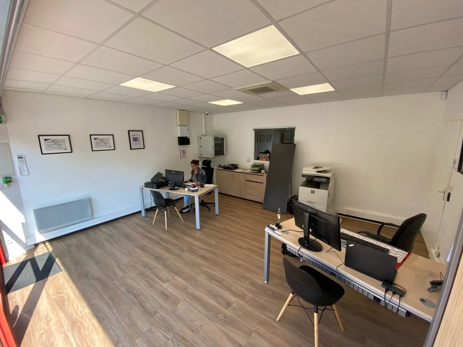 Les bureaux d’une agence Actalarm